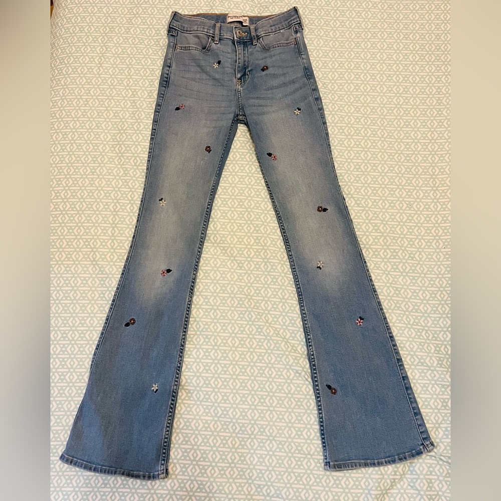 Abercrombie Kids 11/12 LONG Girls Flare